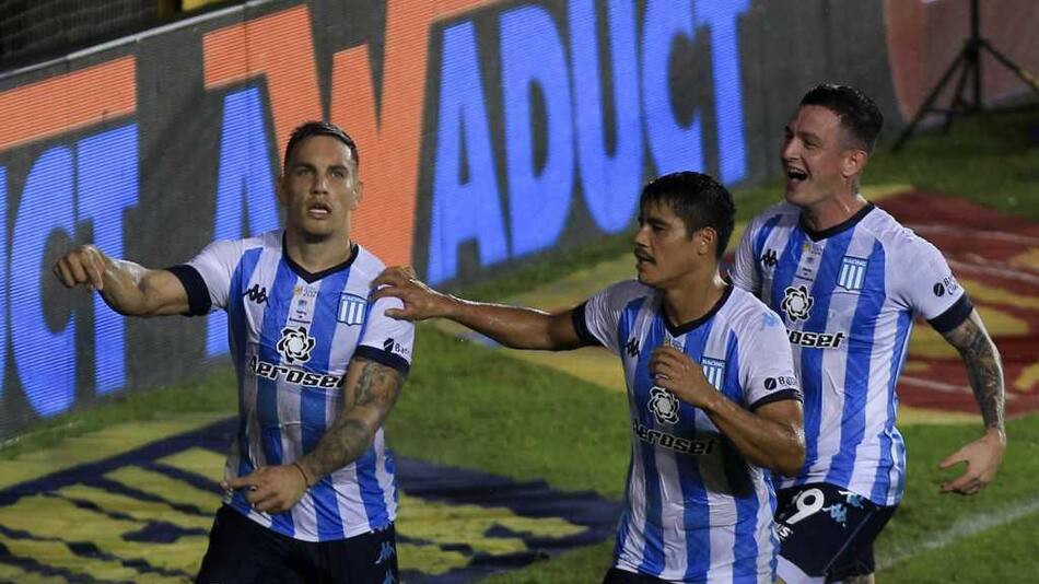 Racing le ganó a Independiente 1 a 0, NA