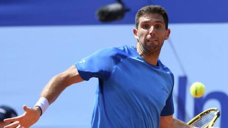 Federico Delbonis en el ATP de Gstaad, AGENCIA EFE