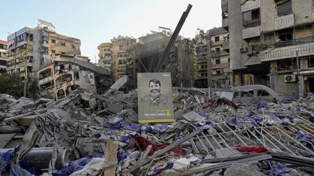 Ataques israelíes contra el Líbano. Foto: EFE.