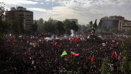 Marcha Chile, protestas, REUTERS