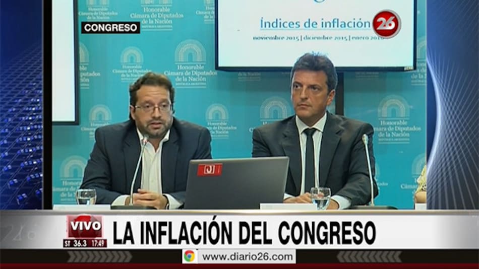 Marco Lavagna y Sergio Massa