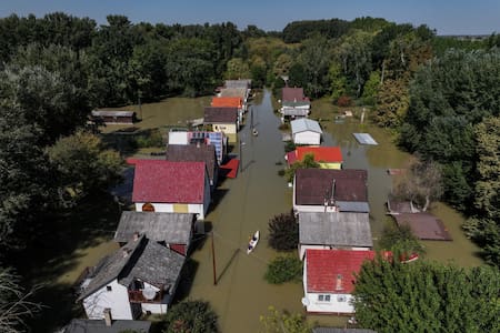 Inundaciones en Europa. Foto: Reuters.