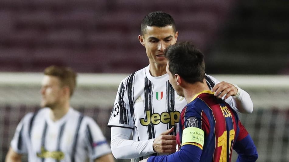 Cristiano Ronaldo y Lionel Messi. Foto: REUTERS