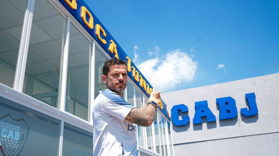 Fernando Gago; Boca Juniors. Foto: X @BocaJrsOficial.