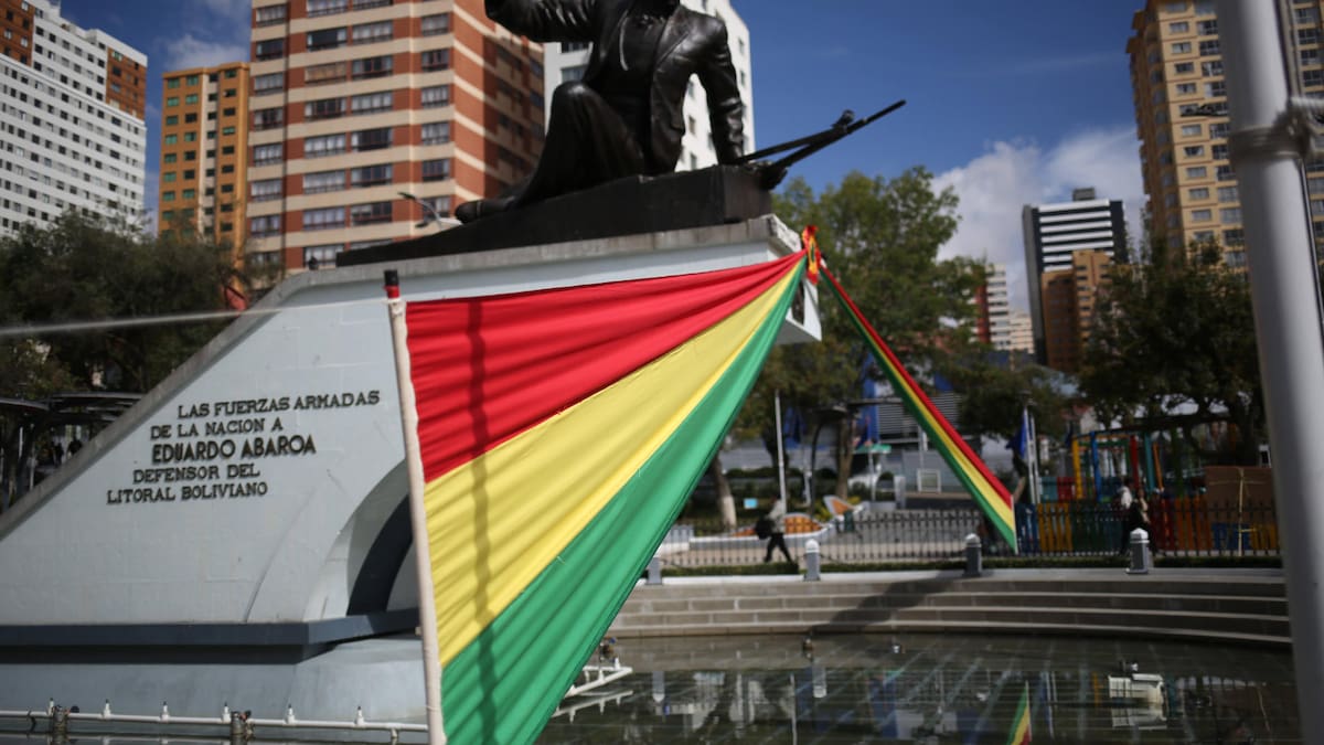 Conmemoración del Día del Mar en Bolivia.