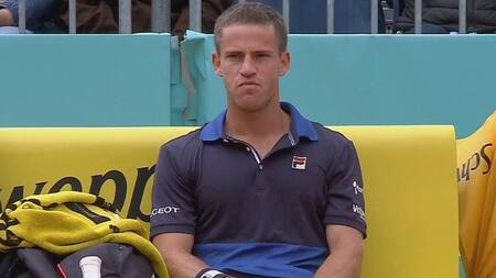 Diego Schwartzman en el Masters 1000 de Madrid