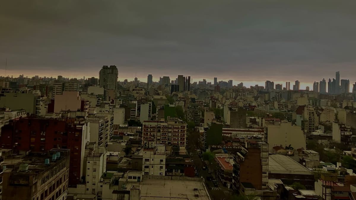 Se hizo de noche en la Ciudad.