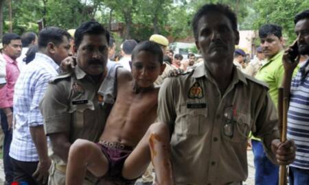 Estampida mortal en India