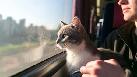 Viajar en micro con perros y gatos ya es posible en Argentina: qué empresas lo permiten y cuánto cuesta en 2026
