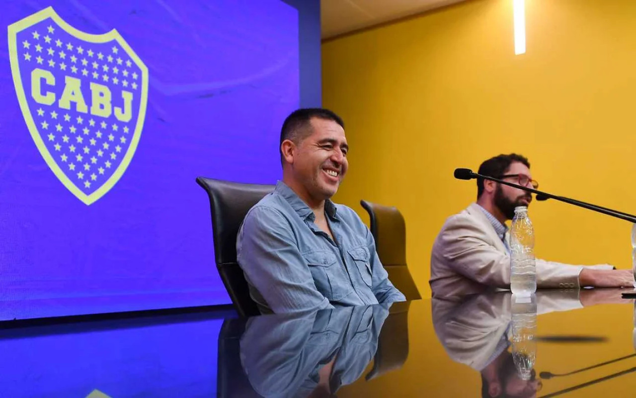 Riquelme, Boca. Foto: NA