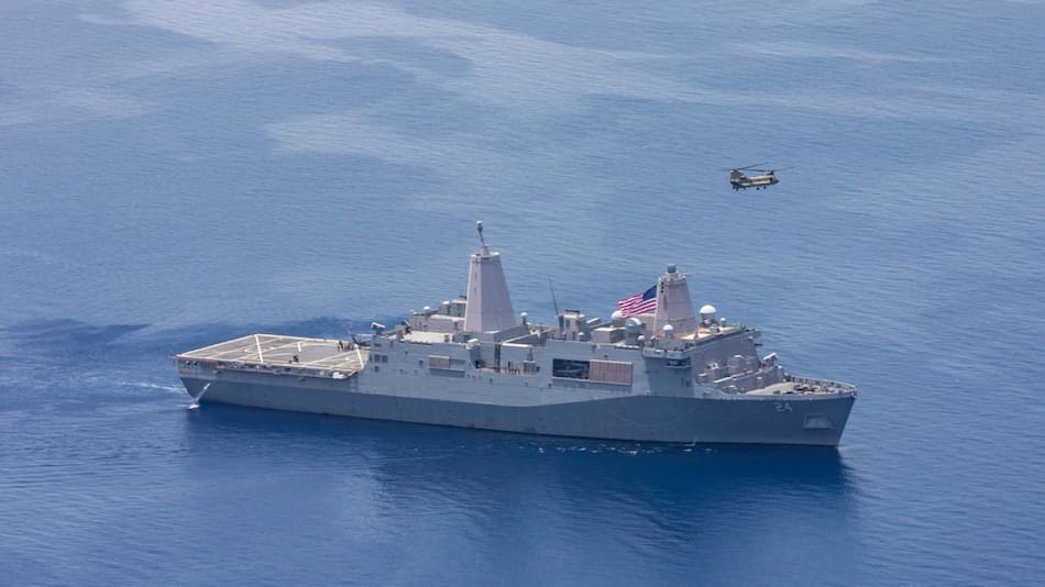 El buque hospital USNS Burlington de la Armada de EEUU visitará América Latina. Foto: Instagram @usfleetforcescommand_