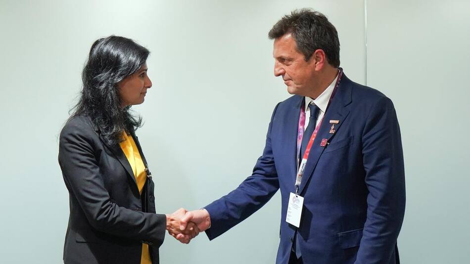 Gita Gopinath, Sergio Massa, MA
