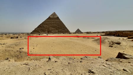 Área de prospección del descubrimiento arqueológico. Foto: Archaeological Prospection.