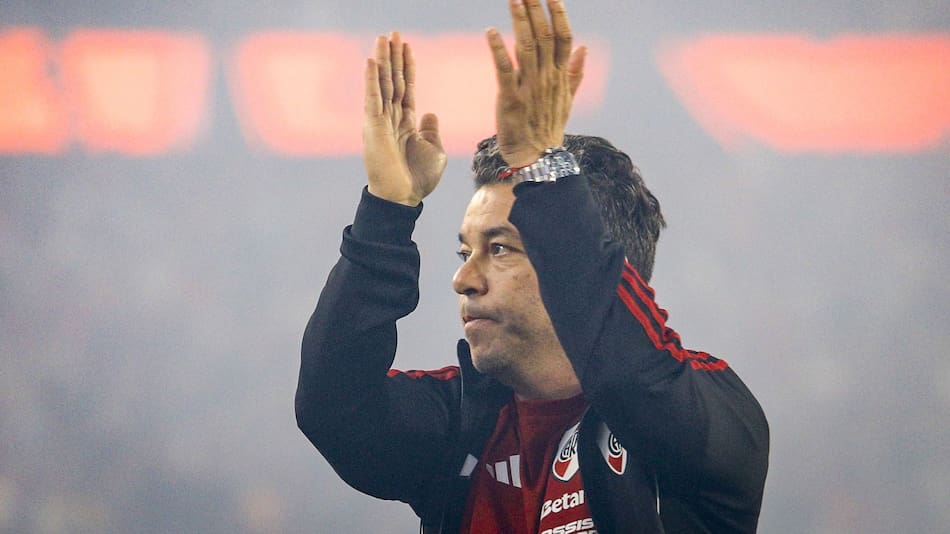El DT de River Plate, Marcelo Gallardo.