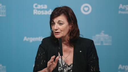 Kelly Olmos, ministra de Trabajo, NA