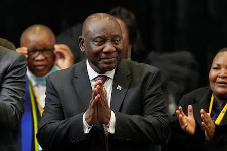 Cyril Ramaphosa para un segundo mandato en Sudáfrica. Foto: Reuters
