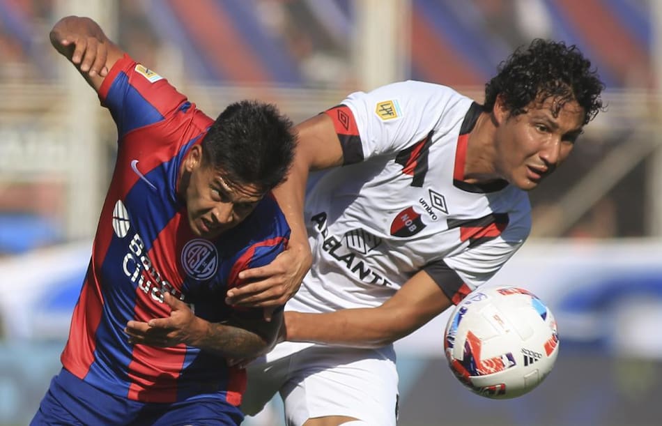 San Lorenzo vs. Newells, fútbol argentino, NA
