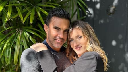 Mica Viciconte y Fabián Cubero, juntos. Foto: Instagram.