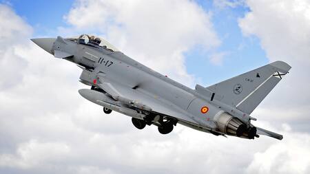 Un Eurofighter Typhoon del Ejército del Aire y del Espacio de España. Foto: Wikipedia