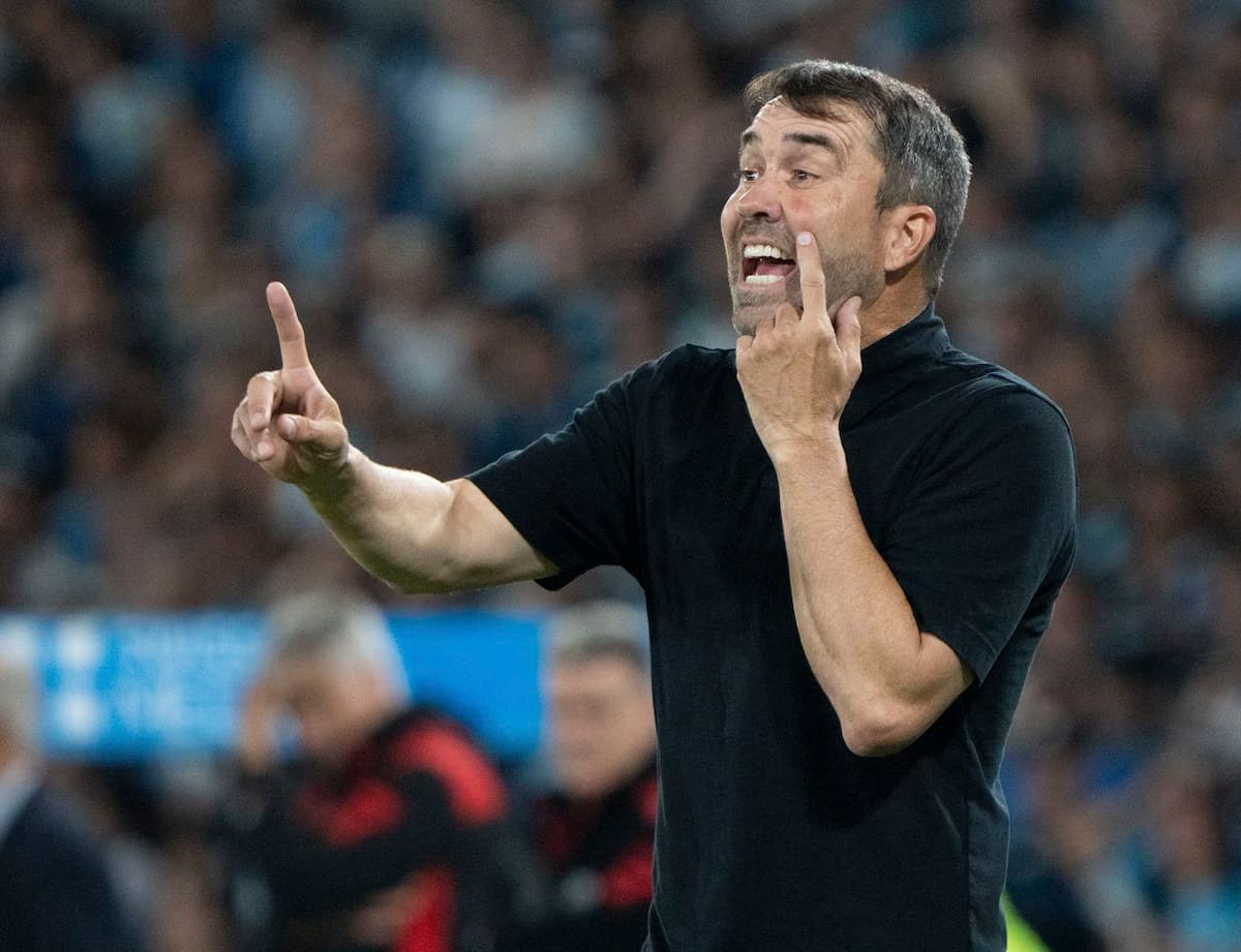 Eduardo Coudet en River.