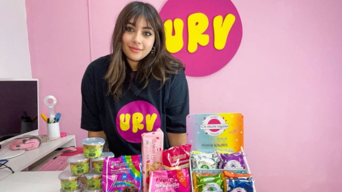 Lucía Mariño, fundadora de Un Rincón Vegano y creadora del primer alfajor vegano de Argentina.