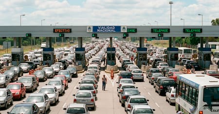 Aumentan los peajes en autopistas.