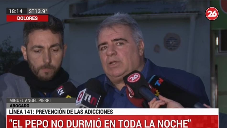 Miguel Ángel Pierri, abogado de "El Pepo", Canal 26