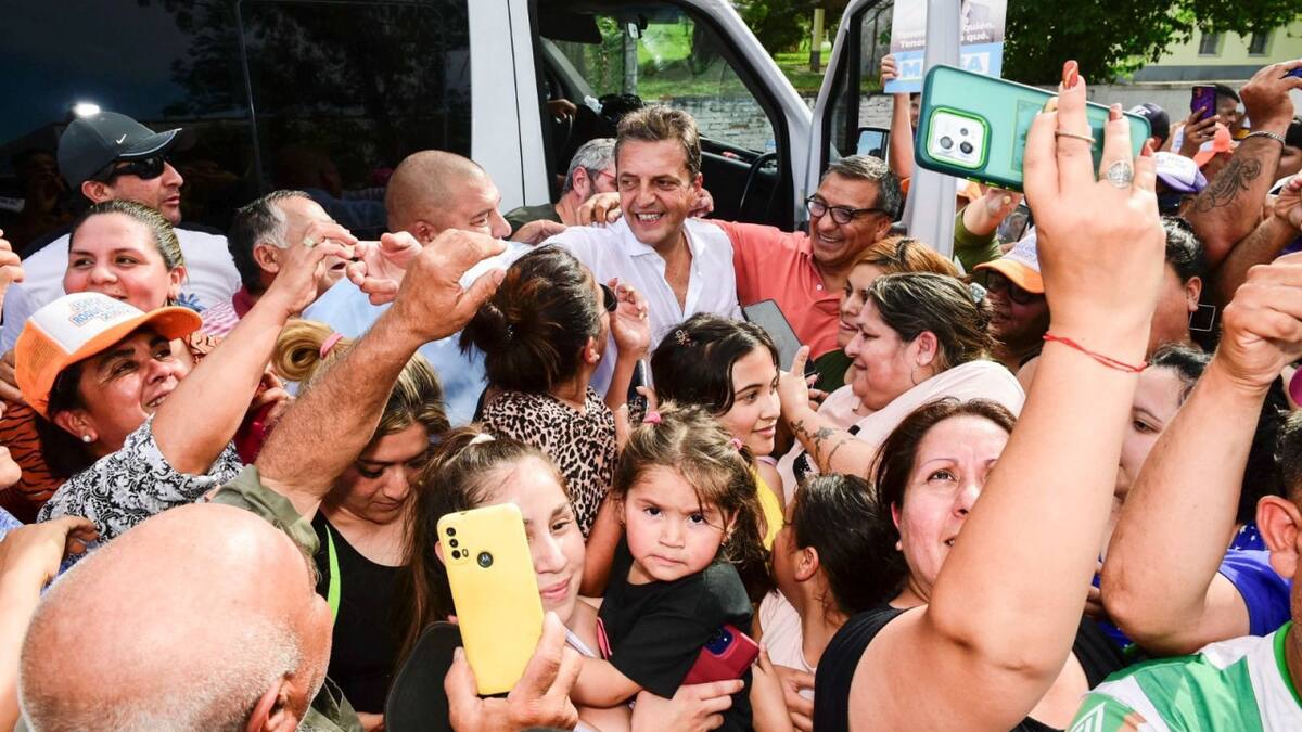 Massa en Ingenio Leales, en Tucumán. Foto: Presidencia de la Nación.