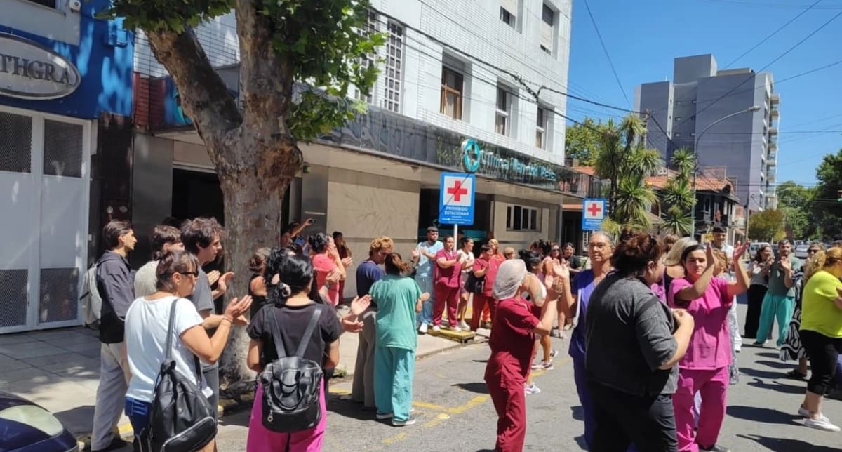 Allanaron la Clínica Mar del Plata
