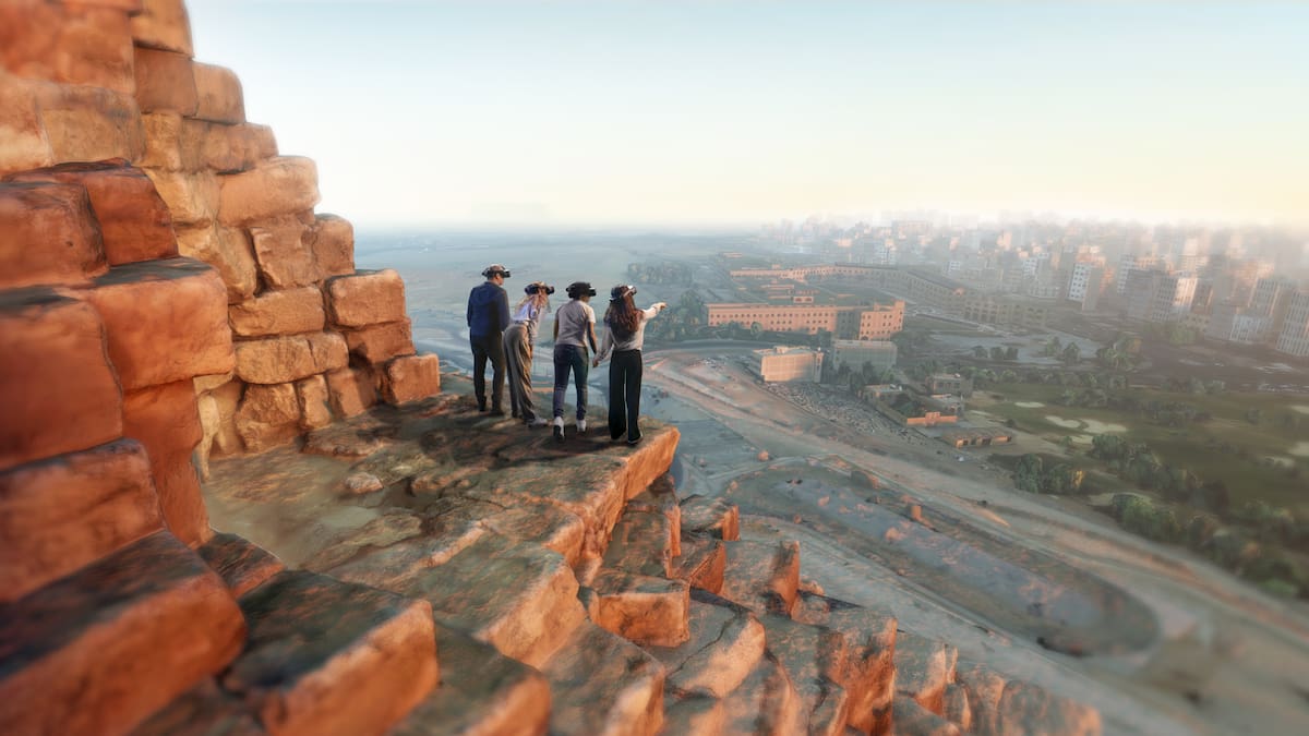 "El horizonte de Keops" traslada al visitante a un mundo increíble.