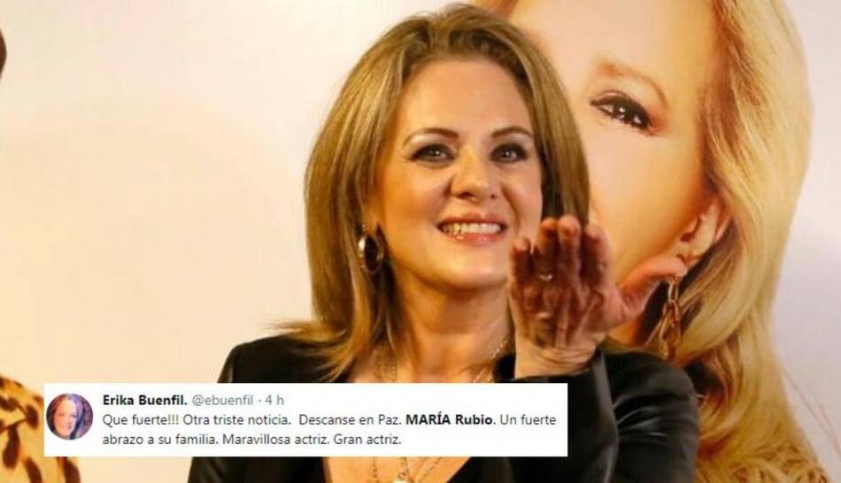 Adiós a María Rubio - Erika Buenfil - México