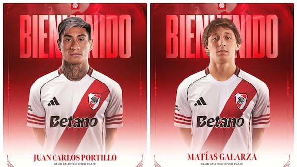 River presentó a sus dos nuevos refuerzos: las millonarias cláusulas de rescisión de Juan Portillo y Matías Galarza Fonda