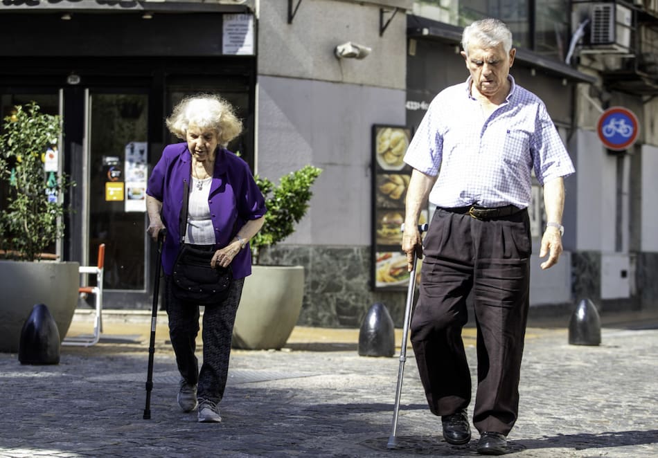 Jubilados y pensionados. Foto: NA (Damián Dopacio).