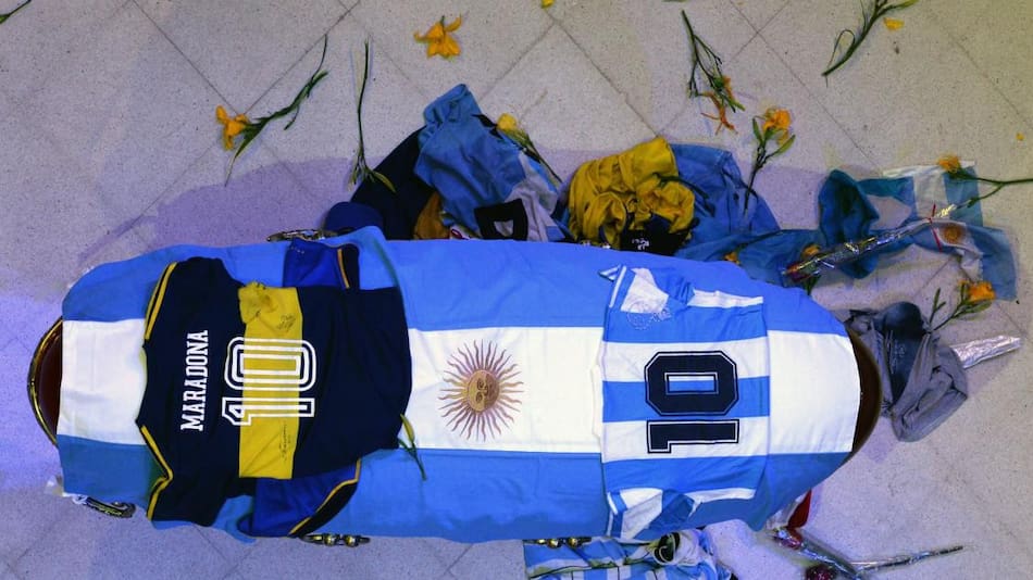 Velatorio de Diego Maradona, NA