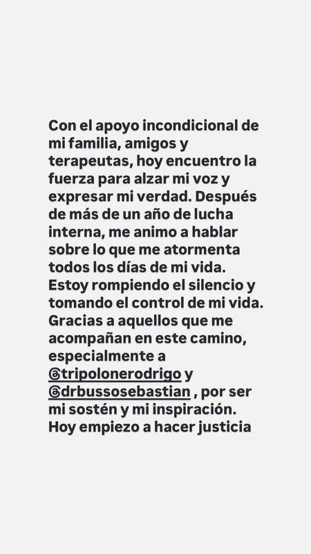 La historia de Camila Pittaluga tras denunciar a Ezequiel Ingrassia por abuso sexual.