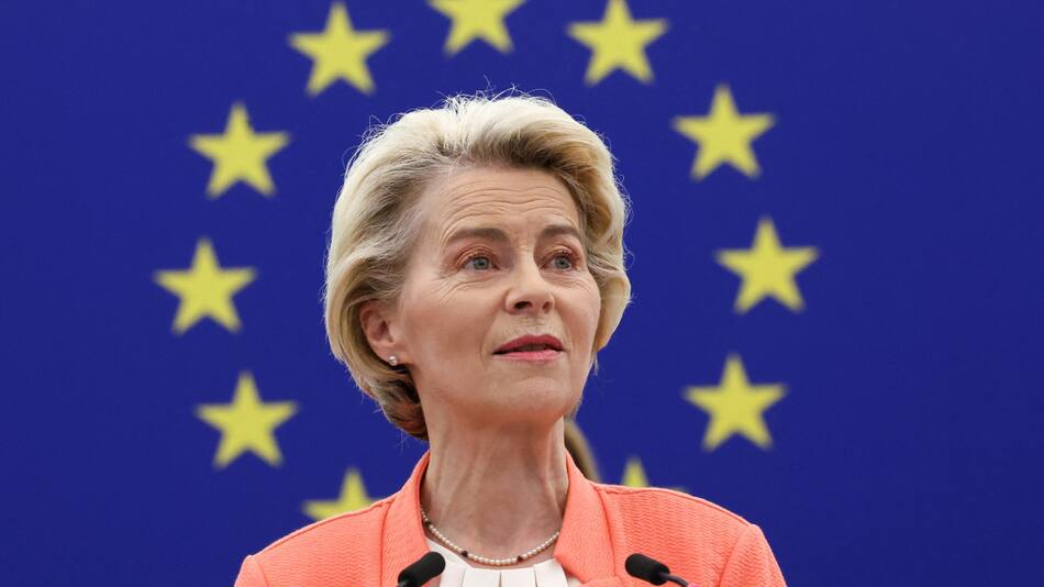 Von der Leyen. Foto: Reuters.