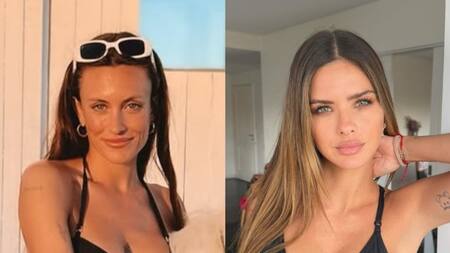 Mel Brizuela y la China Suárez. Foto Canal26.com