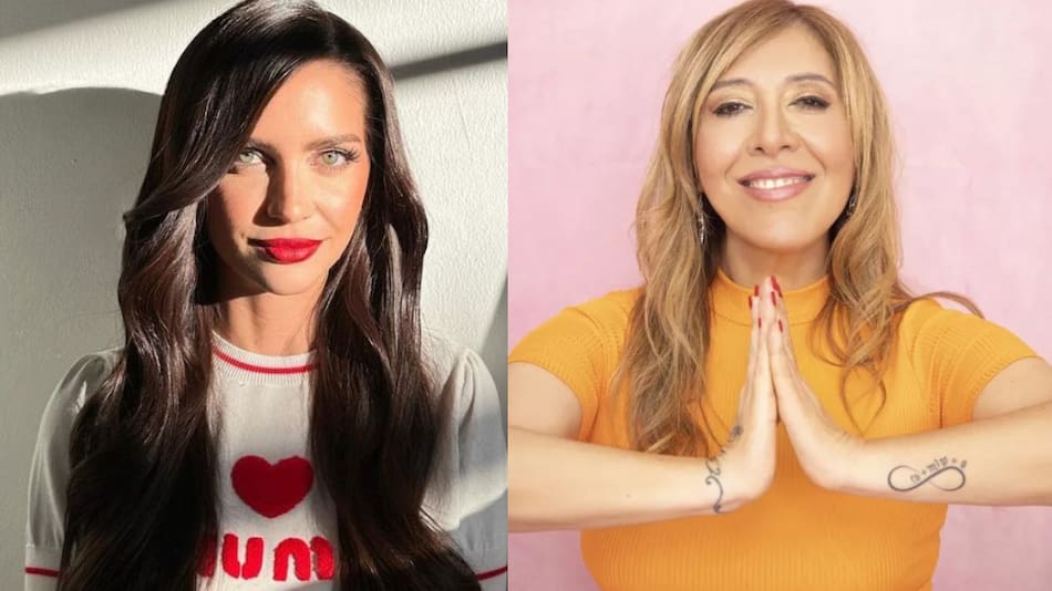 Zaira Nara y Pitty, la numeróloga. Foto: Redes sociales