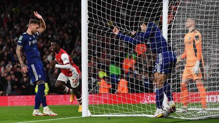 Derrotas del Leeds de Bielsa ante el Arsenal por la Carabao Cup, AGENCIA EFE