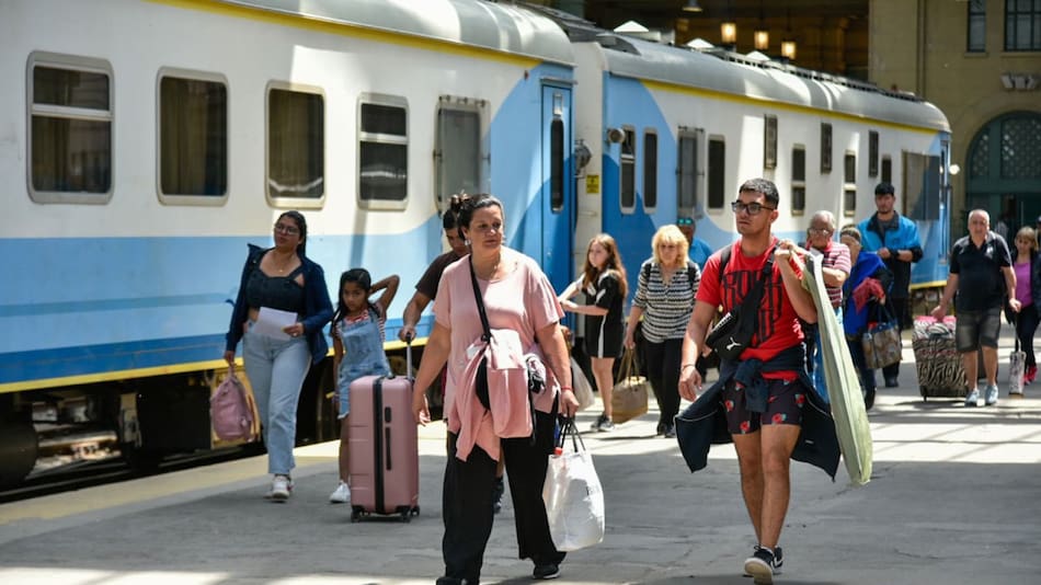 Trenes de larga distancia.