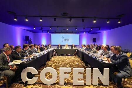 Rossana Chahla en el primer encuentro del Consejo Federal de Intendentes (COFEIN).