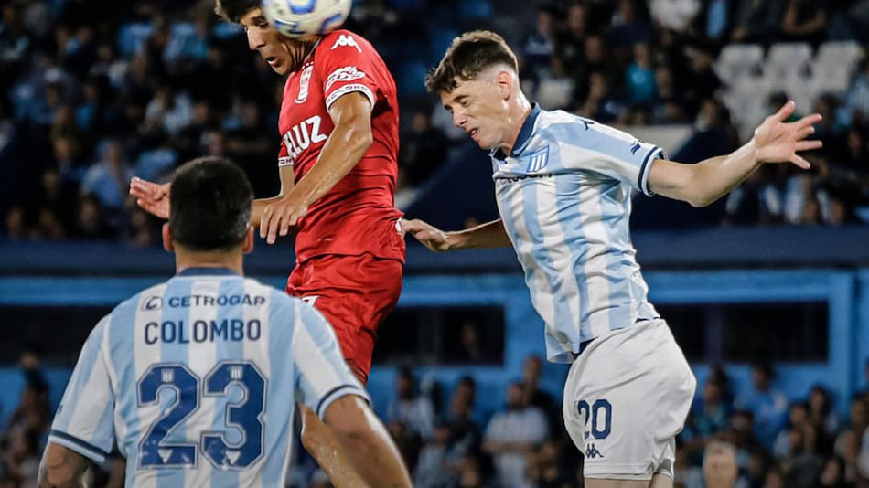 Racing vs Huracán. Foto: X @CAHuracan