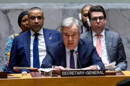 Antonio Guterres, secretario general de la ONU. Foto: EFE