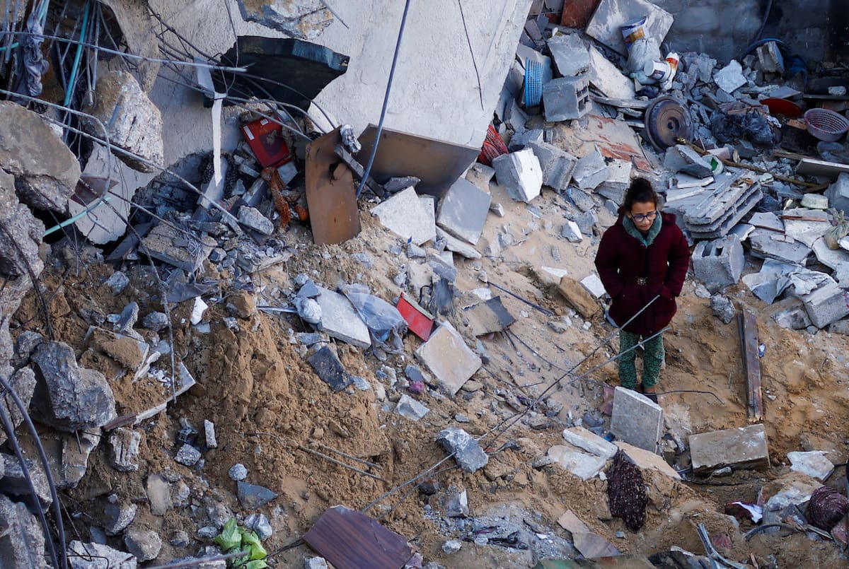 Ataques israelíes en Rafah. Foto: Reuters.