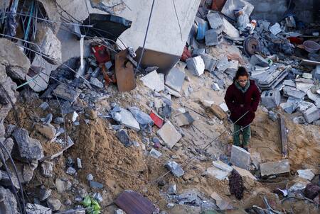 Ataques israelíes en Rafah. Foto: Reuters.
