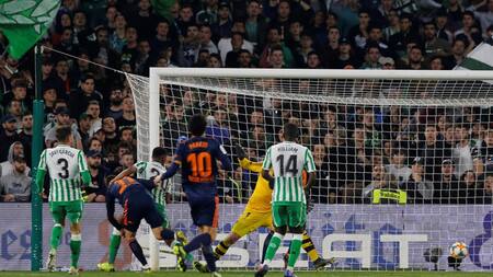 Betis vs. Valencia, fútbol de España, Reuters