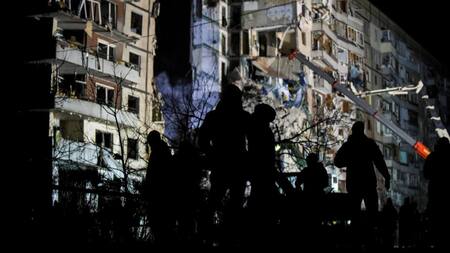 Ataque ruso a Dnipro 1. Foto: EFE.