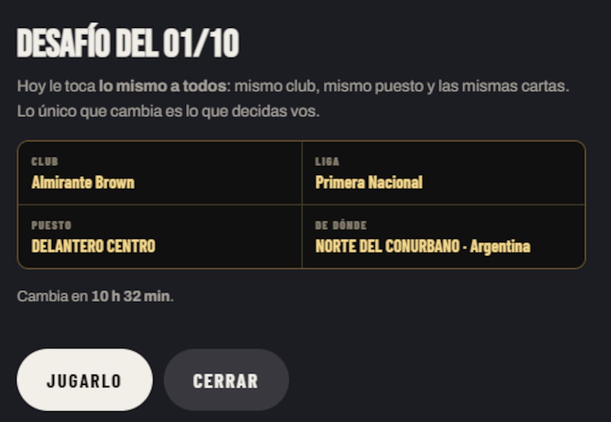 Gambeta, nuevo juego de fútbol online.