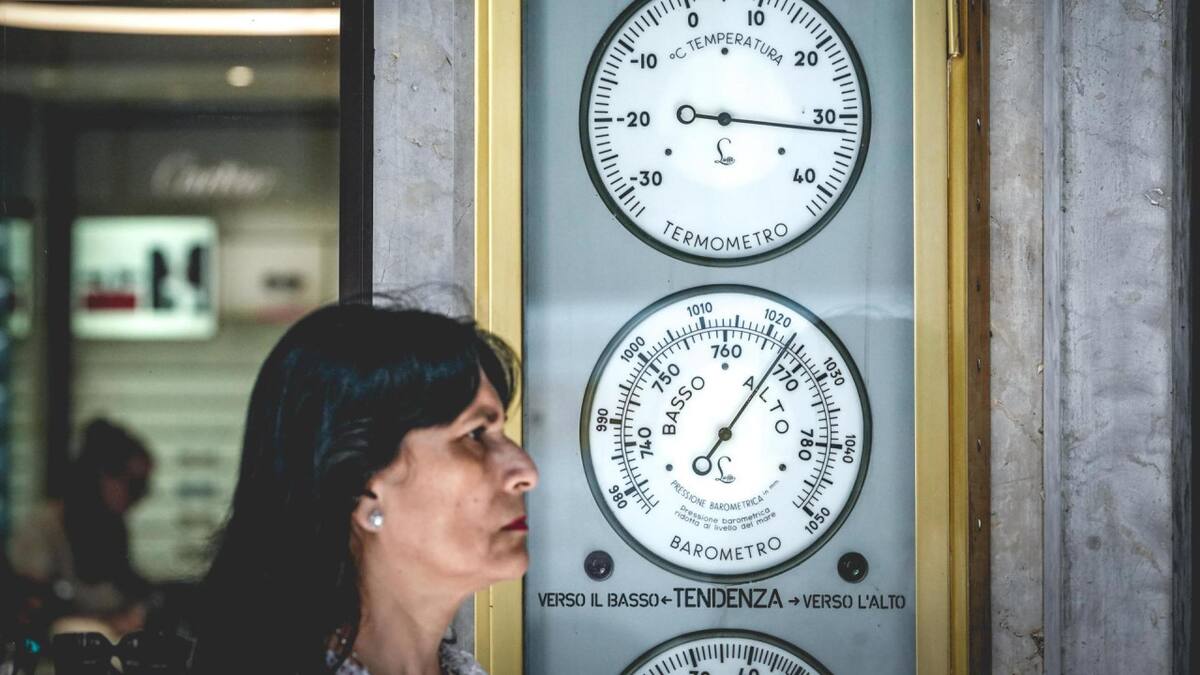 Ola de calor en Italia. Foto: EFE.