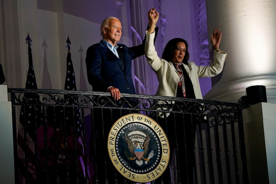 Kamala Harris y Joe Biden. Foto: Reuters